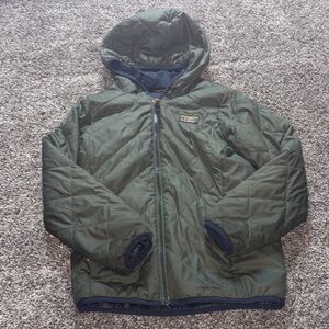 Kids LL Bean Fleece Reversible Lined Jacket